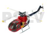  BLH3880i  E-Flite Red Bull BO-105 CB 130X BnF 